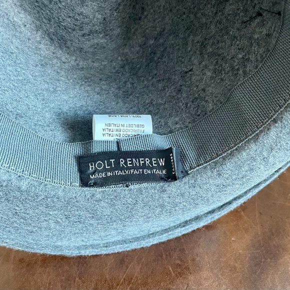 Holt Renfrew Wool Fedora - Picture 3 of 6